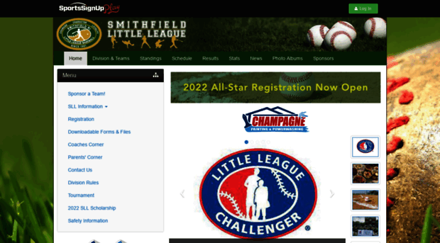 smithfieldlittleleague.com