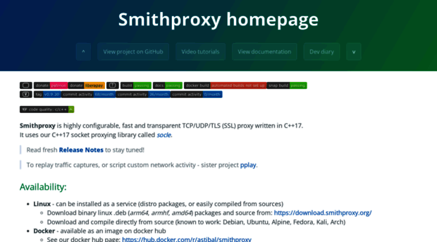 smithproxy.org