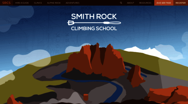 smithrockclimbing.com