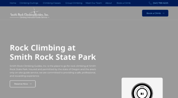 smithrockclimbingguides.com