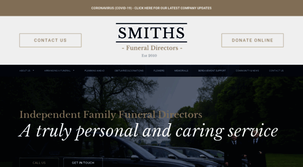 smithsfuneraldirectors.co.uk