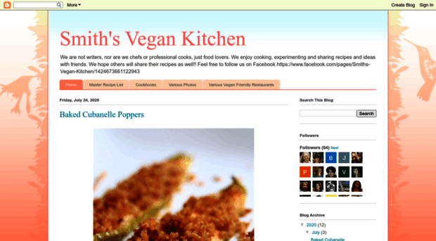 smithsvegankitchen.blogspot.com