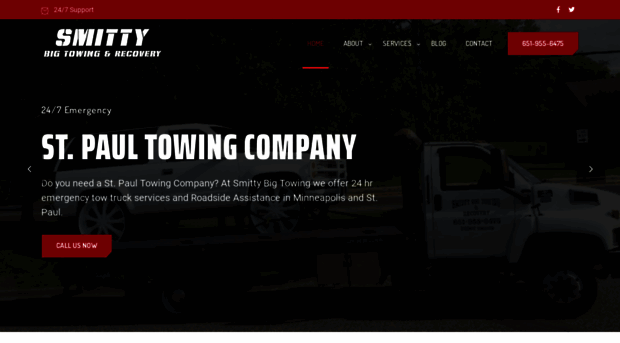 smittybigtowing.com