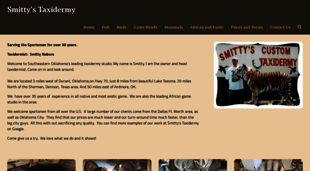 smittystaxidermy.com