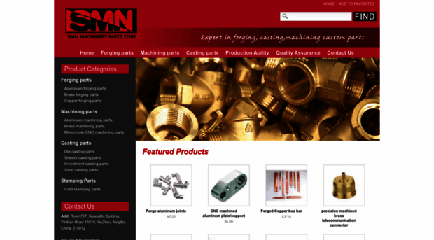 smnmachineryparts.com