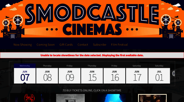 smodcastlecinemas.com