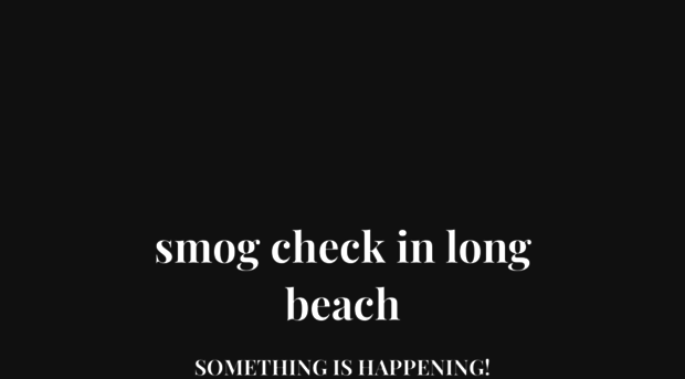 smogcheckinlongbeach.com