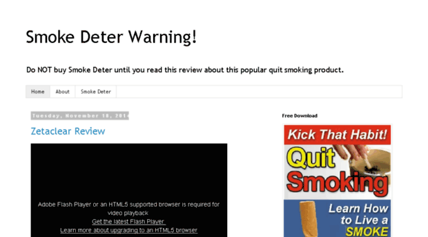 smokedeterwarning.net