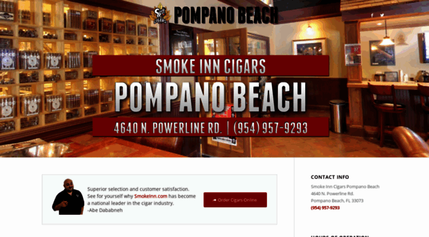 smokeinnpompanobeach.com