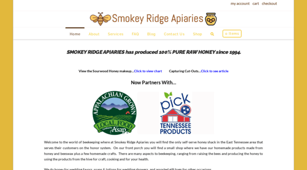 smokeyridgeapiaries.com