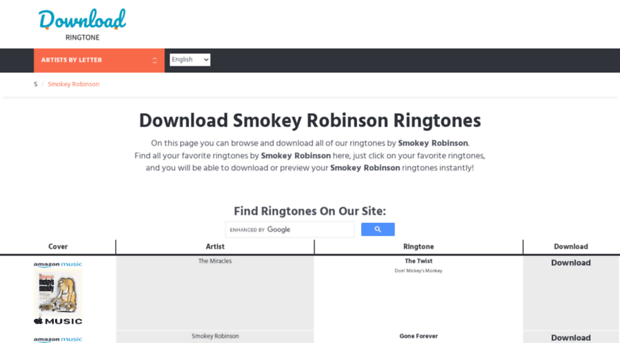 smokeyrobinson.download-ringtone.com