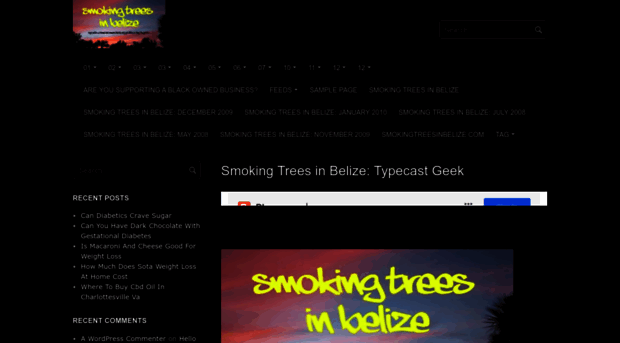 smokingtreesinbelize.com