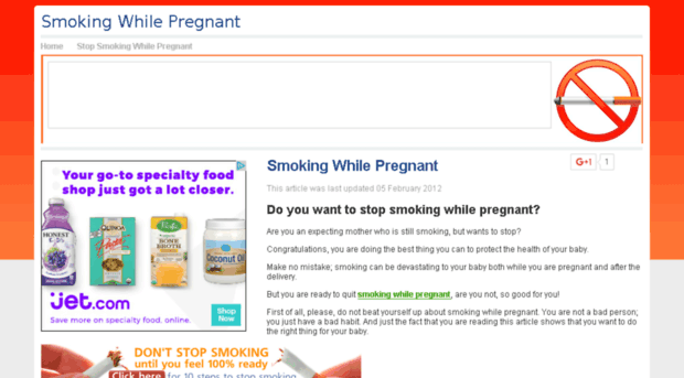 smokingwhilepregnant.org