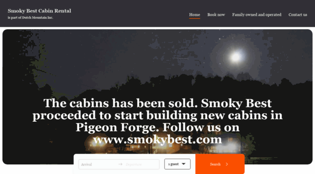 smokybestcabinrentals.com