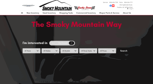 smokymountainchryslerdodgejeepram.com