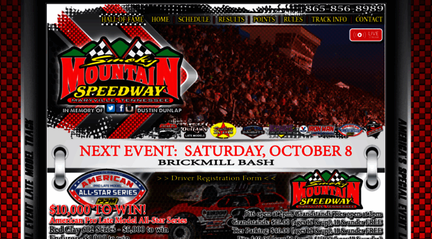 smokymountainspeedway.com