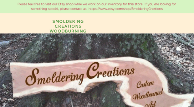 smolderingcreationswoodburning.com