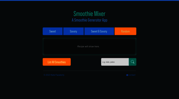 smoothiegenerator.net