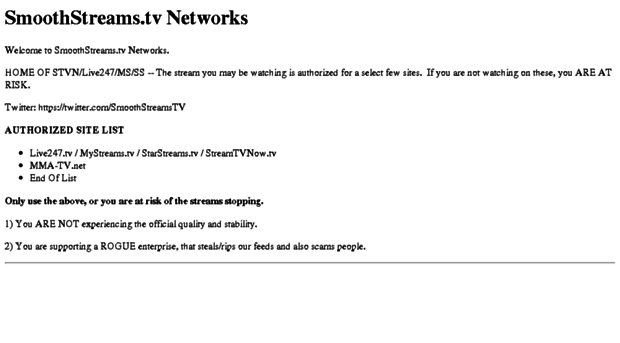 smoothstreams.tv