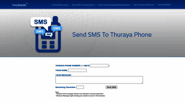 sms.thuraya.com