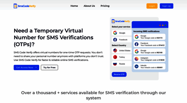 smscodeverify.com