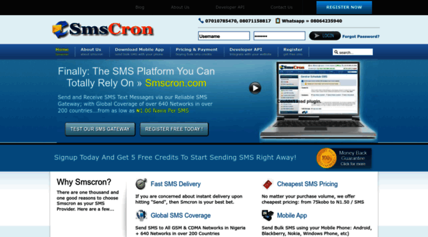 smscron.com