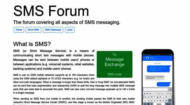 smsforum.net