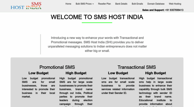 smshostindia.in