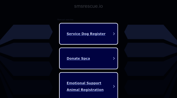 smsrescue.io