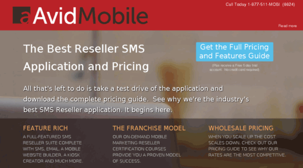 smsreseller.avidmobile.com