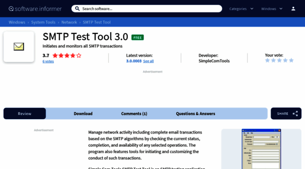 smtp-test-tool.software.informer.com