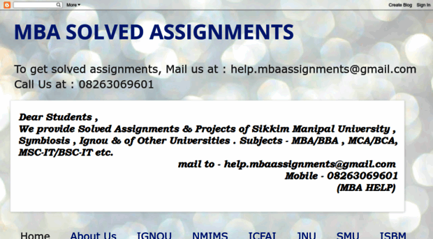 smu-mba-solved-assignments.blogspot.in