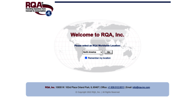 smweb.rqa-inc.com - RQA, Inc. North America - Smweb RQA Inc