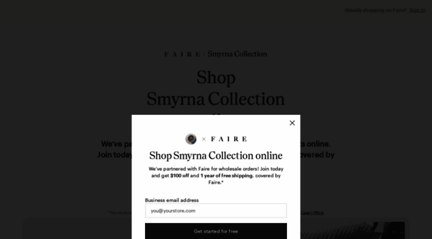 smyrnacollection.faire.com