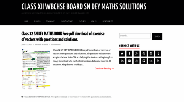 sn-dey-maths-class-xii-solutions.blogspot.com