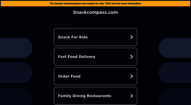 snackcompass.com