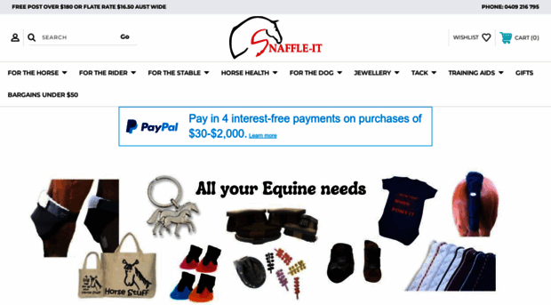 snaffleithorsesupplies.com