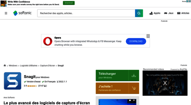 snagit.softonic.fr