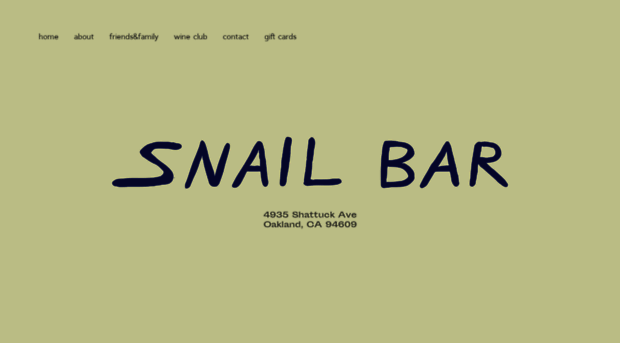snailbaroakland.com