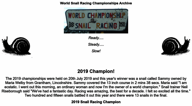 snailracing.net