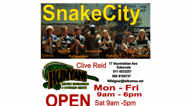 snakecity.co.za