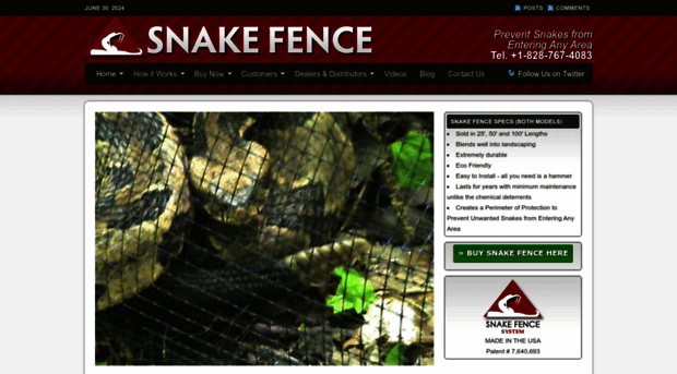 snakefence.net