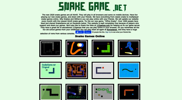 snakegame.net