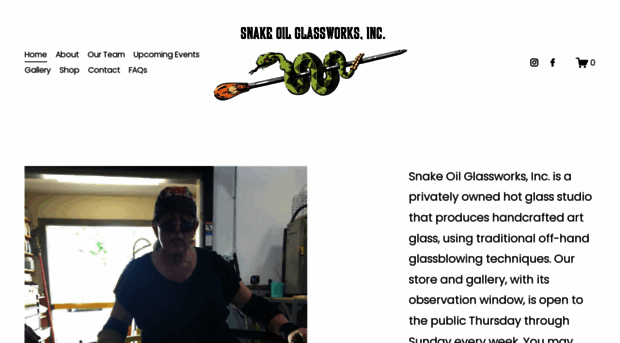 snakeoilglassworks.com