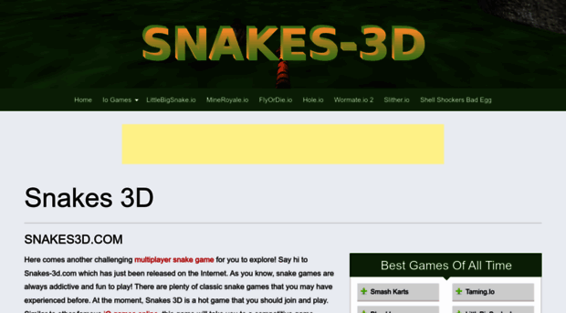 snakes-3d.com