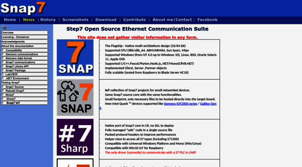 snap7.sourceforge.net