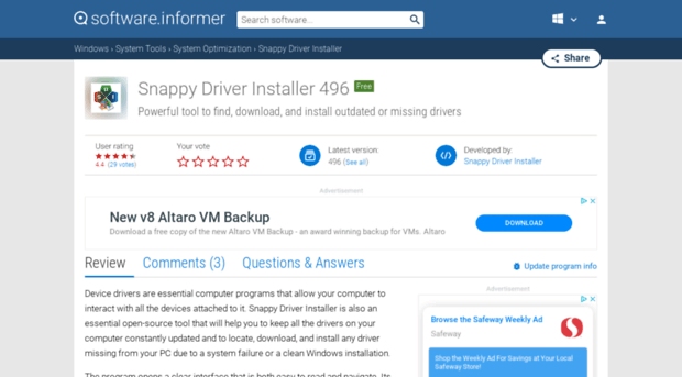 snappy-driver-installer.software.informer.com