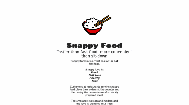 snappyfood.org