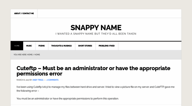 snappyname.co.uk