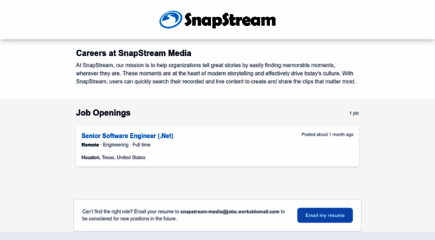 snapstream-media.workable.com